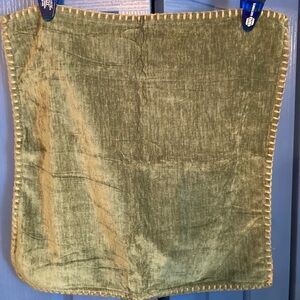 Green Velvet Pillow Cover
